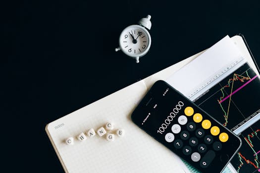 example of a trade calculator in action